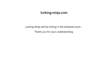 Tablet Screenshot of lurking-ninja.com